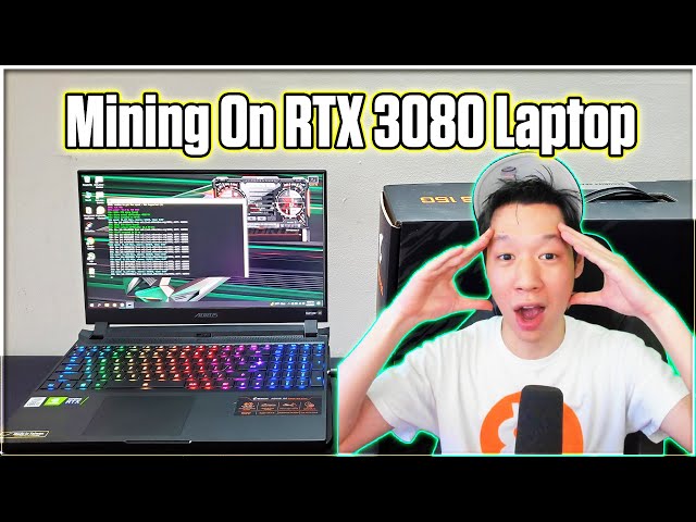RTX 3080 Laptop Mining | Ethereum & Ergo