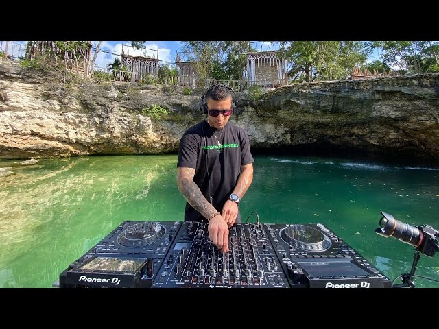 Jara aka. Leoh | Tech House Mix at Cenote Buuts´ Ha´ | By @EPHIMERATulum