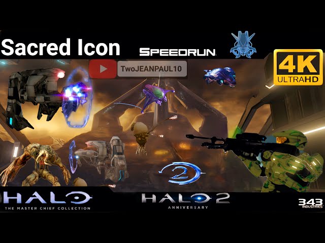 Halo 2A MCC sacred icon legendary speedrun campaign ⚠️ 4k