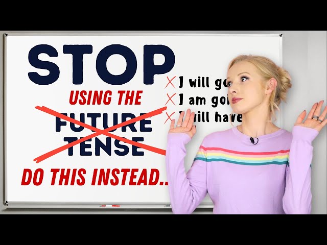 ❌ STOP using the 'future tenses' in English - THIS is how we REALLY do it! (Full Grammar Lesson)