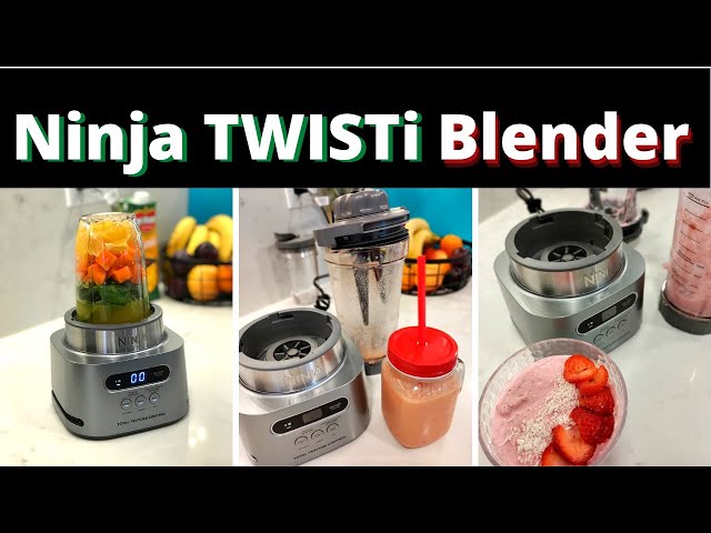 Make Smoothie Bowls and Nutritious Drinks with the Unique and Powerful Ninja Twisti Blender Duo