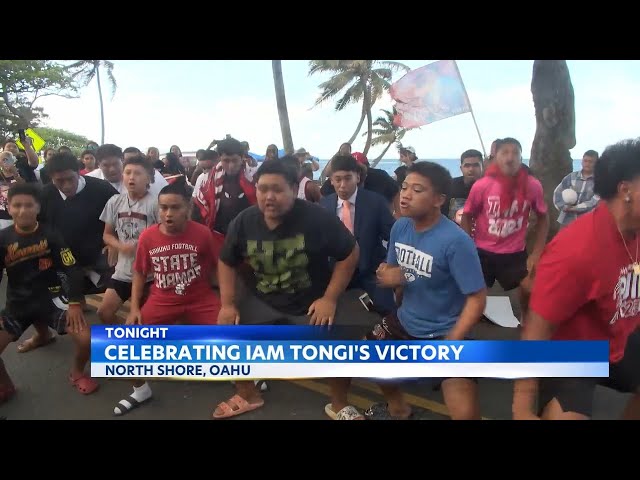 Oahu's North Shore celebrates Iam Tongi's American Idol victory