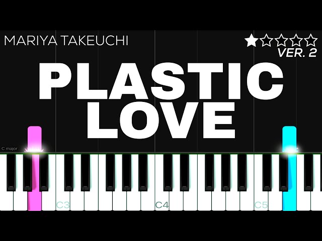 Mariya Takeuchi - Plastic Love | EASY Piano Tutorial