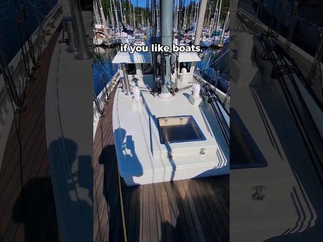 This 37' DREAM Yacht Will SHOCK You [#shorts Tour] Learning the Lines