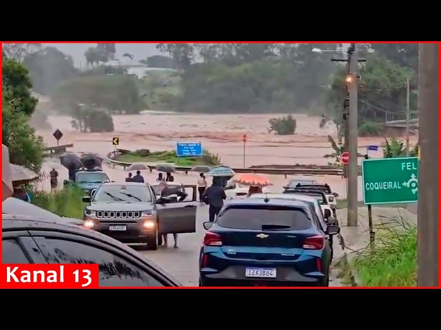 Heavy rains killed 39 people, 74 still missing in Brazil