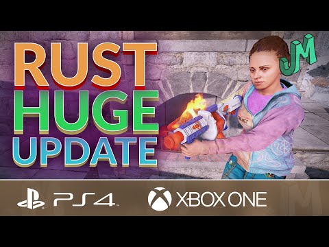 Big Power Update! Aim Training & Builders Paradise 🛢 Rust Console 🎮 PS4, XBOX
