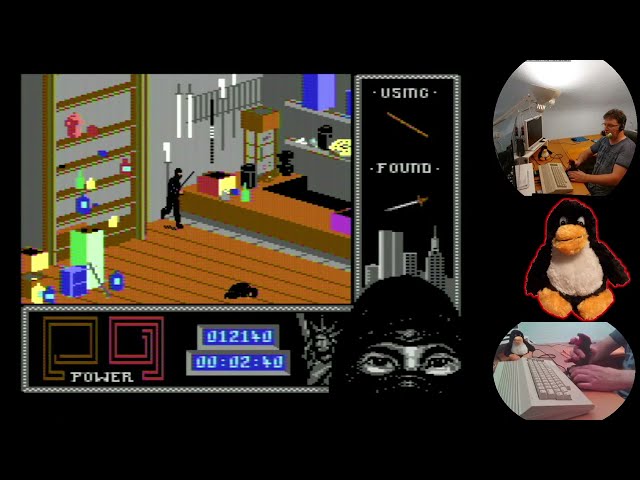 C64 Spaß: Last Ninja II - MW Ultra | 1 - Final Cartridge - Office... (live)