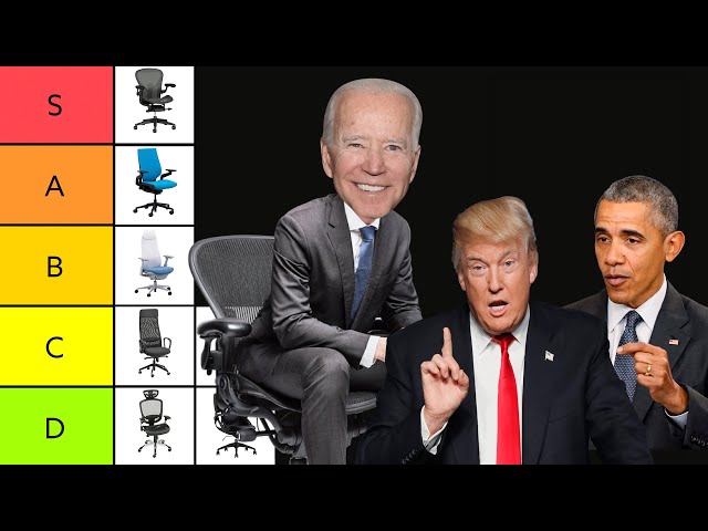 US Presidents Make an Office Chair Tier List
