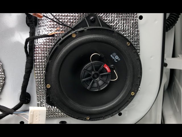 MG4 Trophy Speaker Upgrade