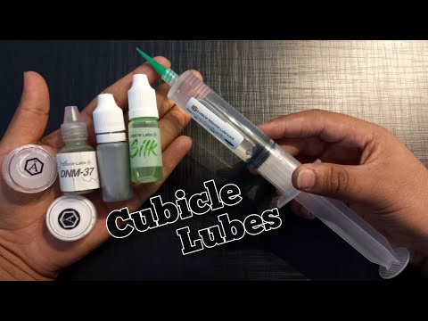 How to Lube a Rubik's Cube