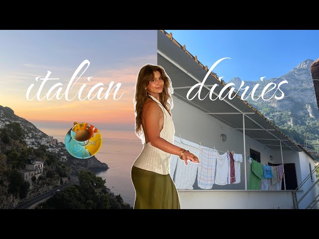 Italy Diaries | learning how to cook, creating a routine, & fall haul