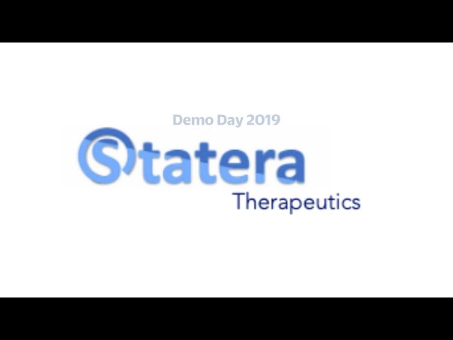 Tsai CITY Demo Day 2019: Statera Therapeutics