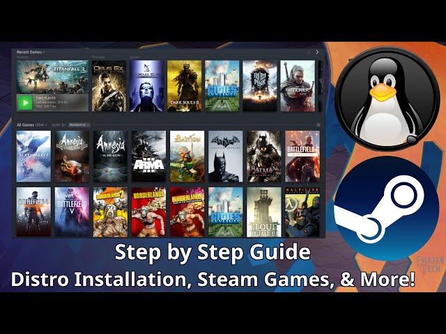 Linux Gaming Guide – Distro Installation, Steam Games, & More!