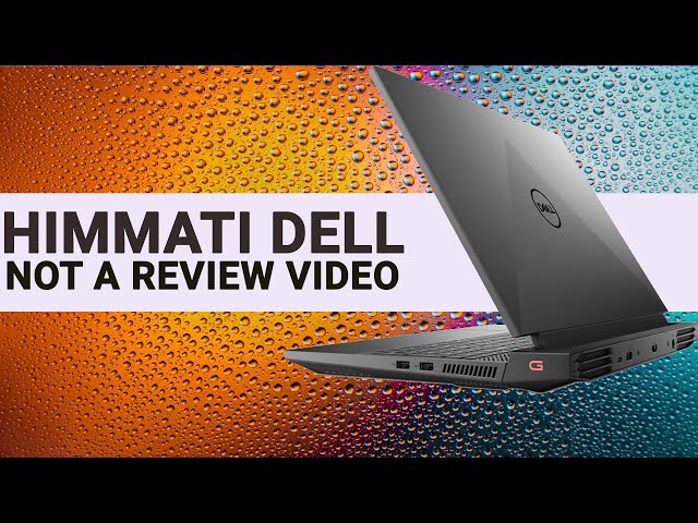 [Hindi] Dell G15 Gaming laptop 2021 Not a review video