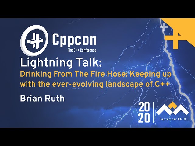 Drinking from the Fire Hose: Keeping up with the evolving landscape of C++ - Brian Ruth - CppCon