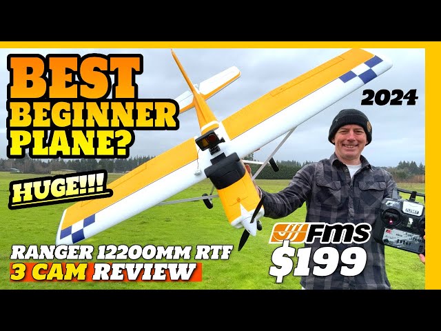 2024 BEST Beginner RC Plane? - FMS Ranger 1220mm RTF RC Airplane
