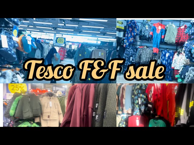 Tesco F&F Clothing SALE// Come Shop with Me At Tesco// Tesco Clothing Sale End December