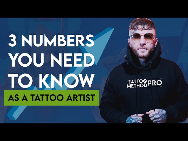 Do YOU want to become a SUCCESSFUL TATTOO ARTIST? You MUST track these three numbers