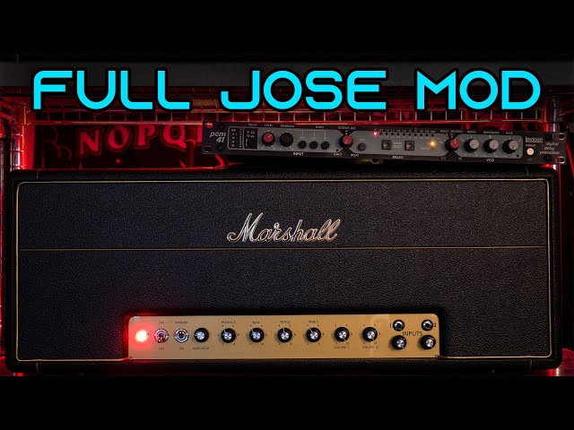 Marshall Plexi with Full Jose Mod + PCM41 | LENZ Amplification