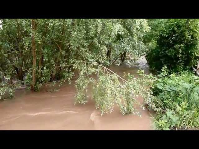 Hochwasser in Bretten 1. Juni 2013