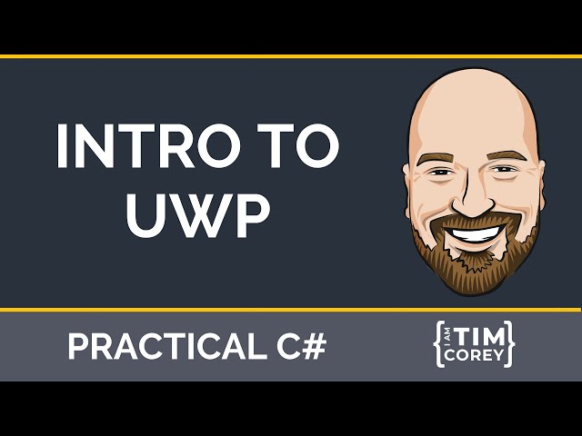 Intro to UWP (Universal Windows Platform) Apps in C#
