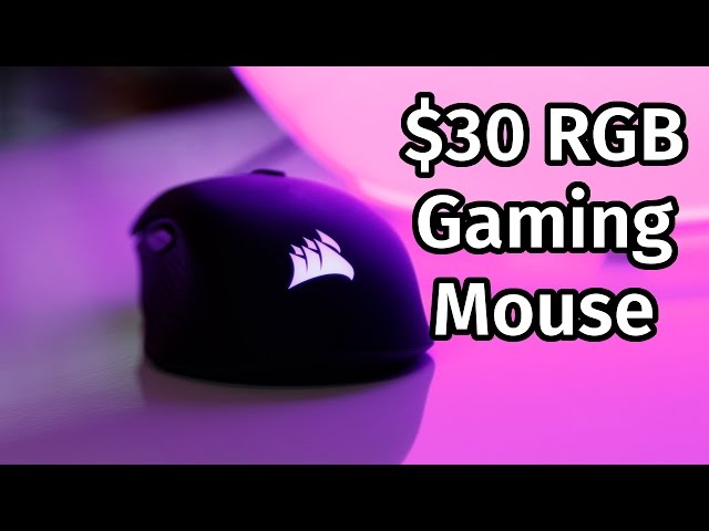 Corsair Harpoon RGB Mouse Review - The $30 Mouse