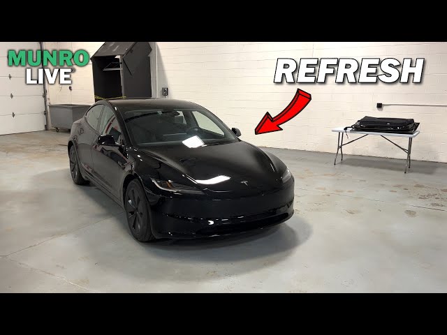 Tesla Hits Refresh on the Model 3 Interior