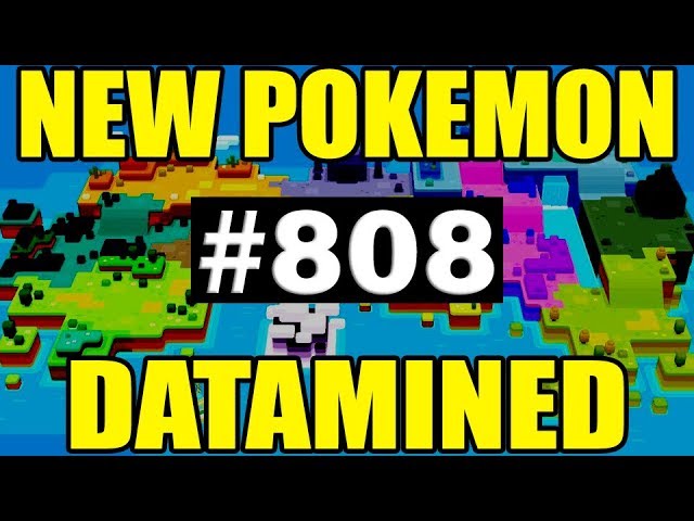NEW GEN 8 POKEMON DATAMINED? All 808 Pokemon Found In Pokemon Quest!