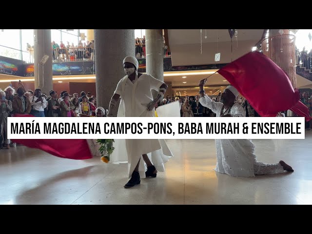 02.06.2023 #Berlin María Magdalena Campos-Pons, Baba Murah #Cuba Opening Haus der Kulturen der Welt
