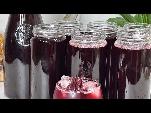 Drink this for a merry and Bright  Christmas// sorrel Drink// Hibiscus Drink
