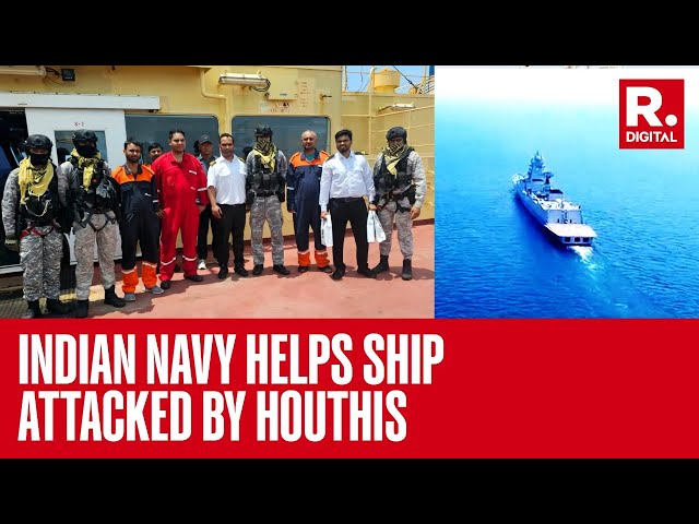Indian Navy Takes Action After India-Bound Oil Tanker Attacked By Houthi Rebels | INS Kochi