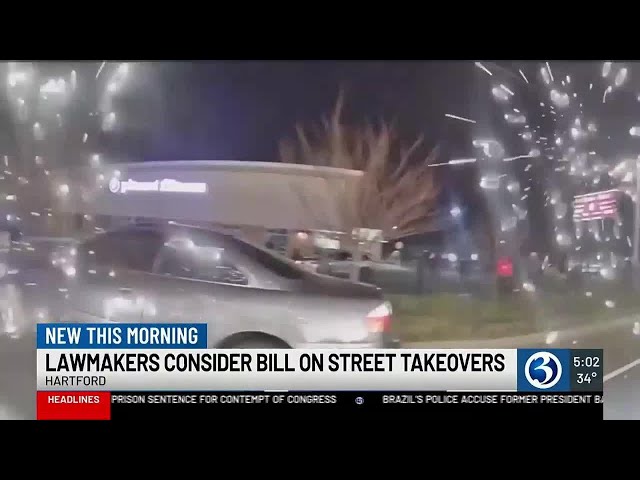 Lawmakers consider bill on street takeovers