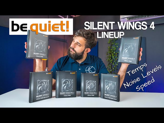 BeQuiet! Silent Wings 4 Fan Line-Up // Overview and Testing