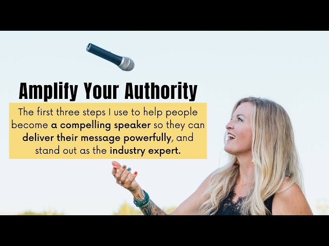 Amplify Your Authority Masterclass with Megan McCaleb