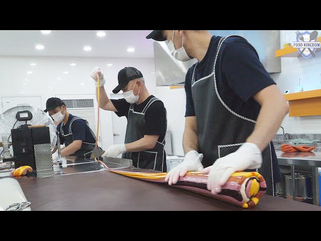 Amazing homemade fruit candy making master / the world's largest handmade candy factory