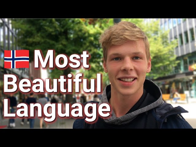 Languages Norwegians Consider Most Beautiful