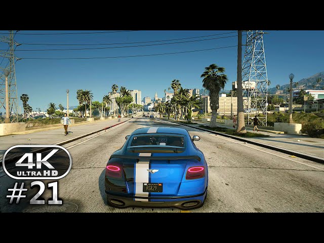 Grand Theft Auto 5 Gameplay Walkthrough Part 21 - PC 4K 60FPS No Commentary