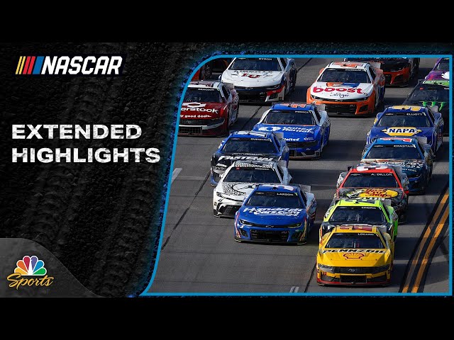 NASCAR Cup Series EXTENDED HIGHLIGHTS: GEICO 500 at Talladega | 4/21/24 | Motorsports on NBC