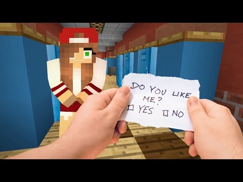 Realistic Minecraft - Highschool Girlfriend ❤️️