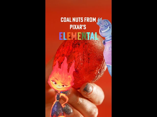 I recreated Coal Nuts from Pixar's Elemental