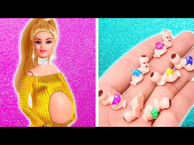 BARBIE IS PREGNANT?! | Dolls Come To Life | Extreme Makeover Hacks from TikTok by TeenVee
