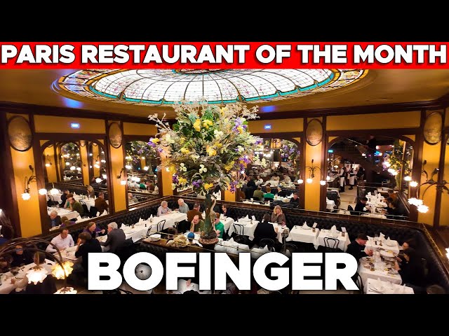 Paris Restaurant of the Month - February 2024 - Bofinger, in le Marais