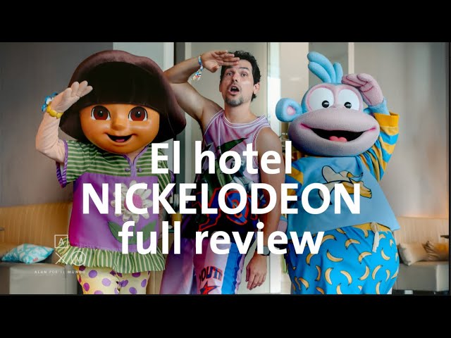 El hotel Nickelodeon FULLL REVIEW 4K | Alan x el mundo