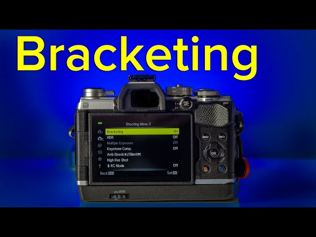 Bracketing in Olympus cameras - ALL explained!