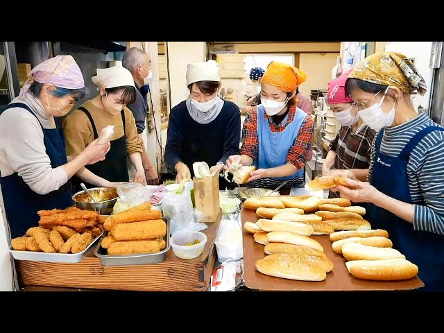 A super famous bakery in Kyoto, Japan! The bread is selling too much and the staff is busy! ASMR