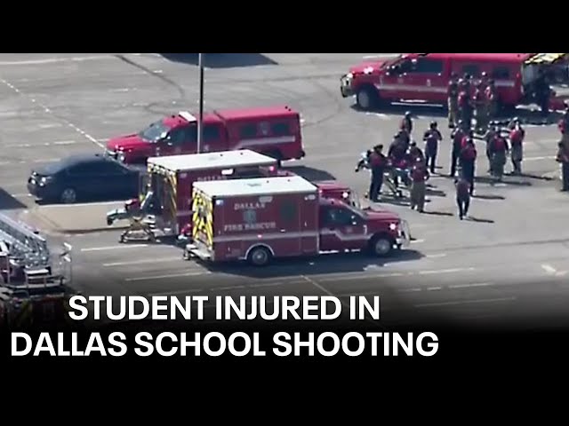 LIVE: Student injured in shooting at Wilmer-Hutchins High School in Dallas | FOX 4