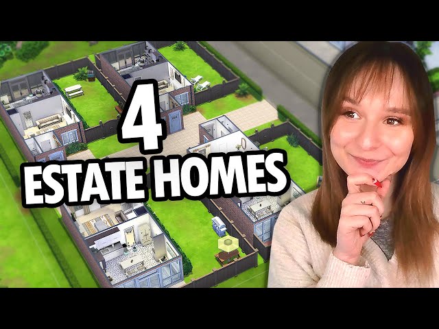 Building an English Estate on 1 lot in The Sims 4