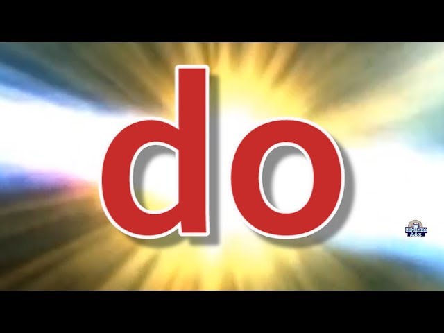 Sight word song "Do"