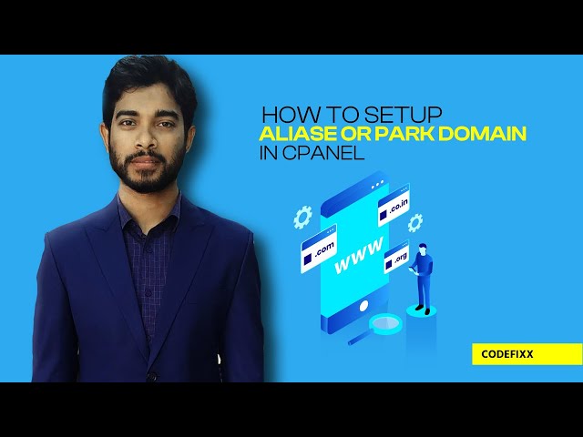 How to setup park domain or aliase domain in cpanel
