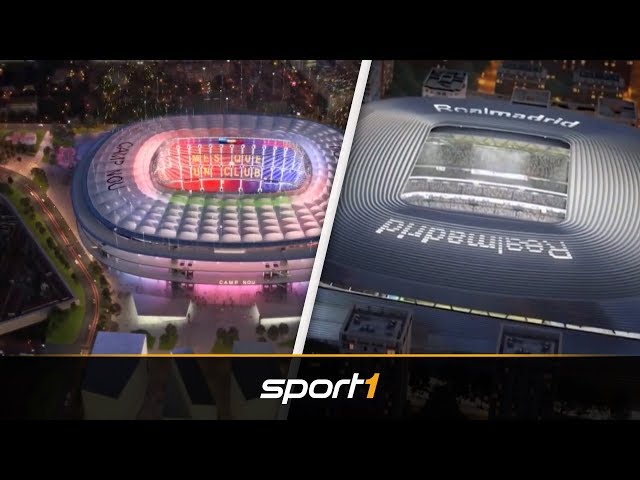 Fußball-Tempel der Zukunft: So futuristisch werden Europas Stadien | SPORT1